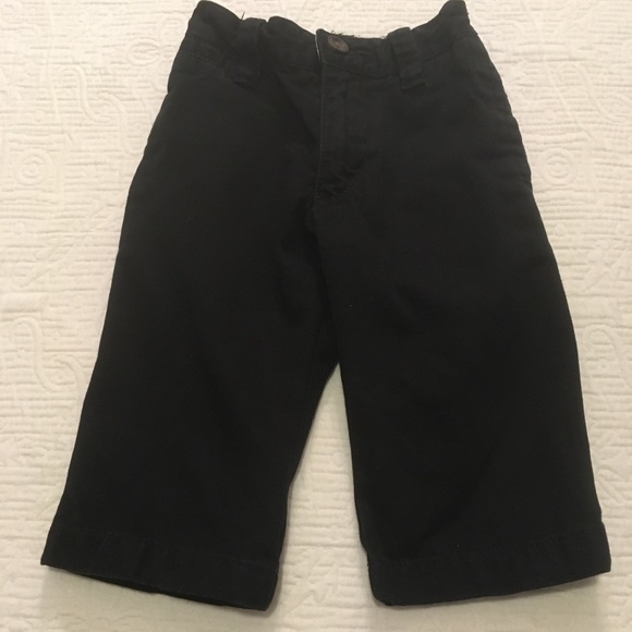 9-12m (4/$20) Black Cotton Casual Pants by 1989 Place - Picture 2 of 6